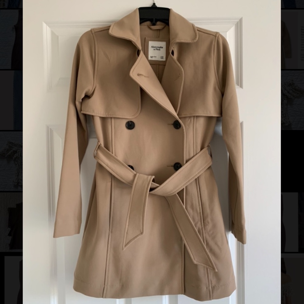 Drapey Trench Coat